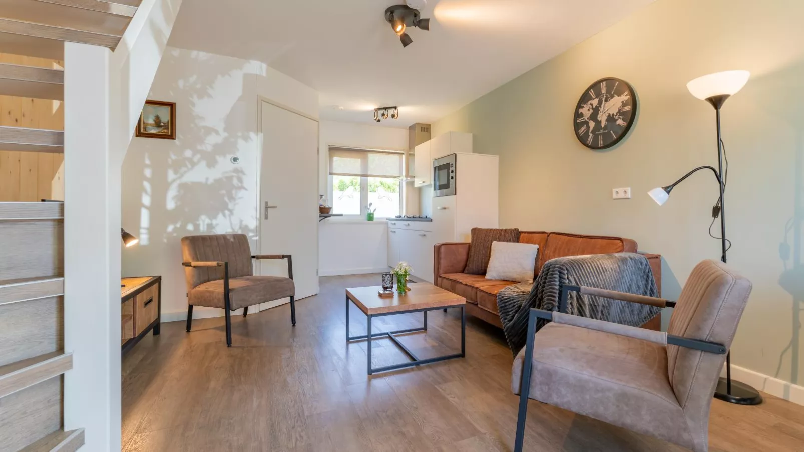Tiny House Koolmees-Living room