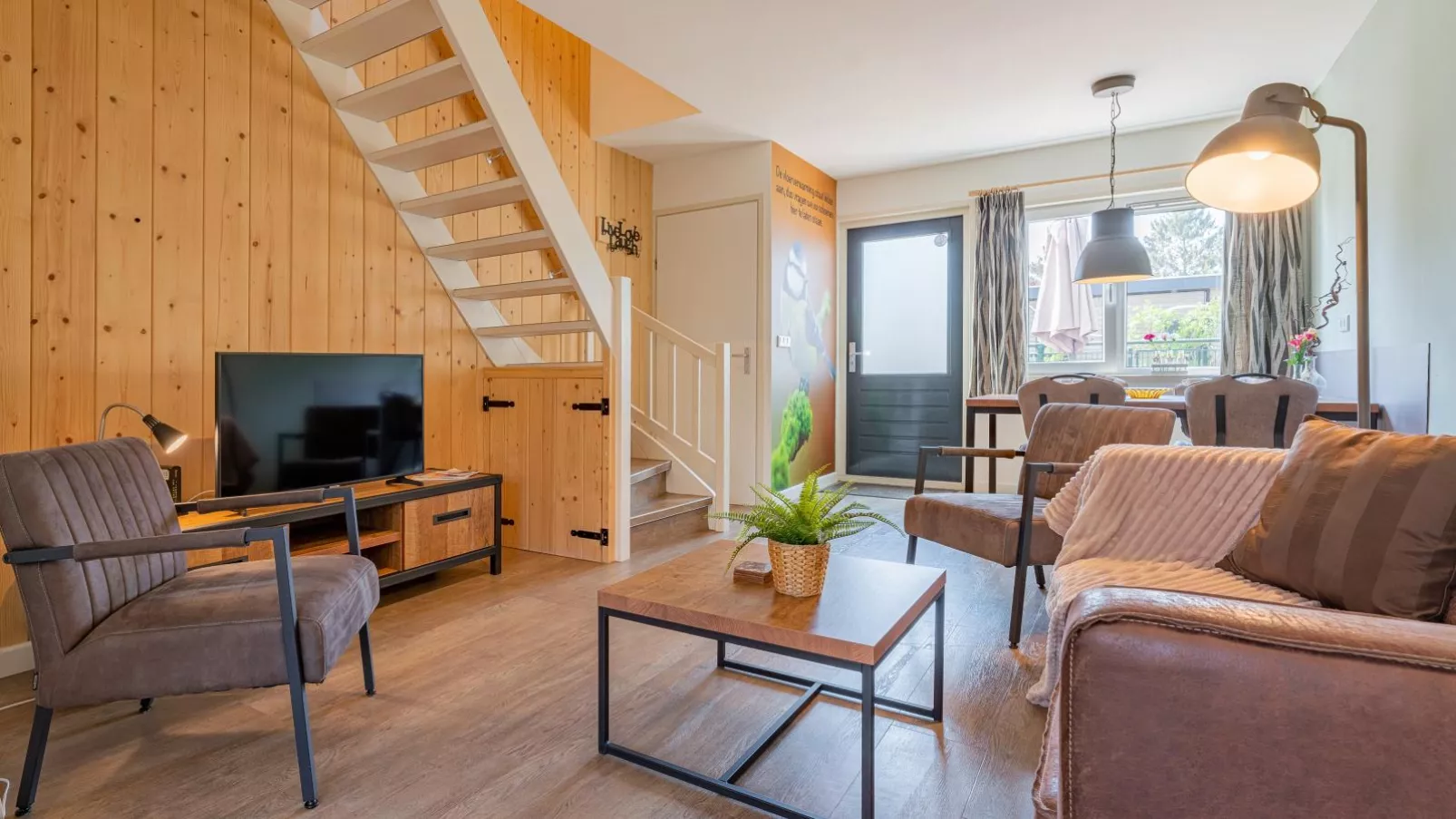 Tiny house Zwarte Mees-Living room