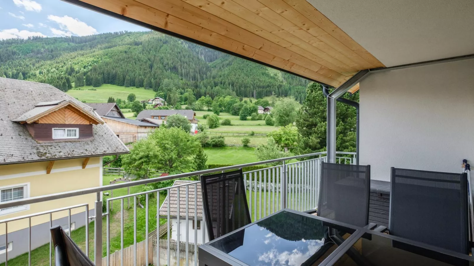 Ski Nature Apartment Lungau Top 15-Terrassenbalkon