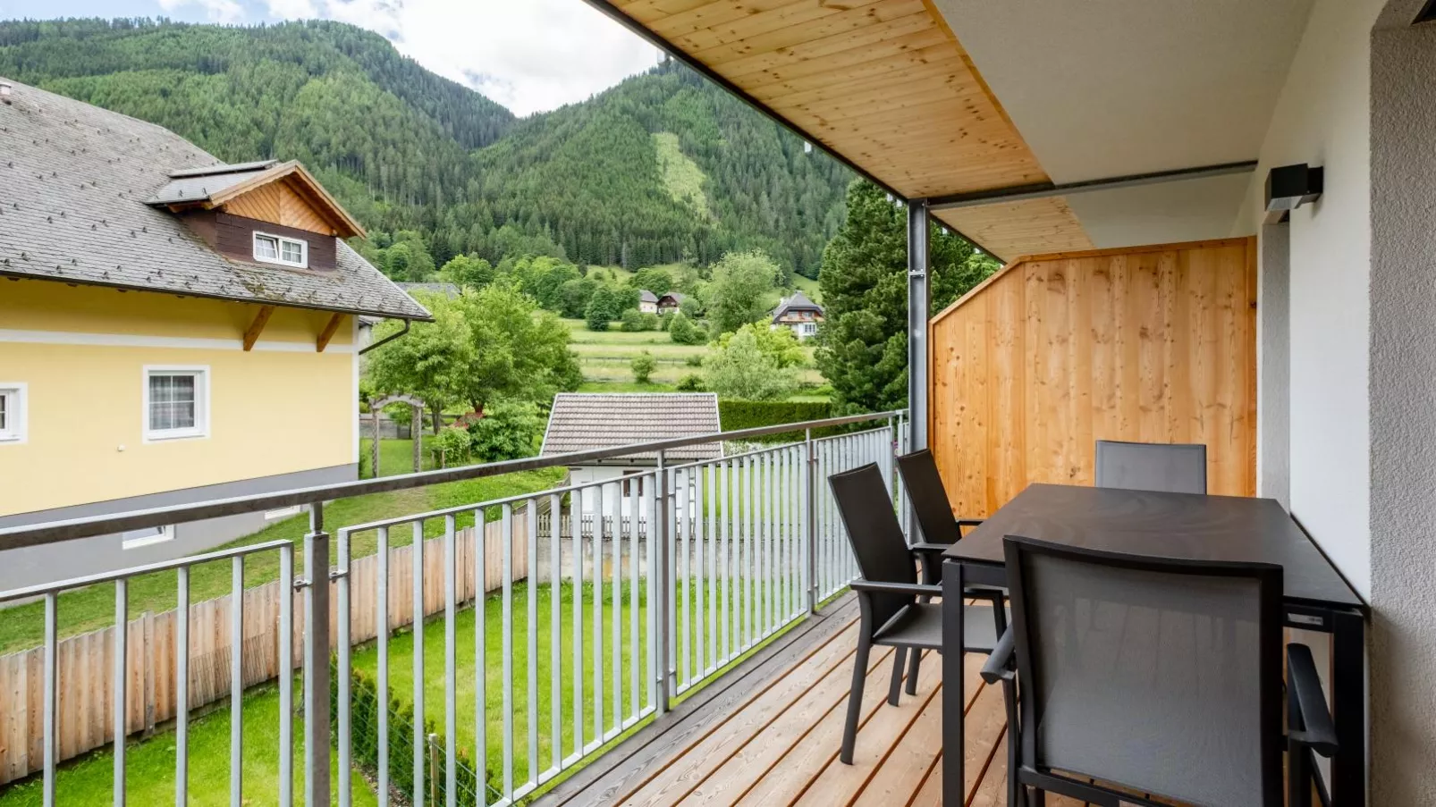Ski Nature Apartment Lungau Top 9-Balcon-terrasse