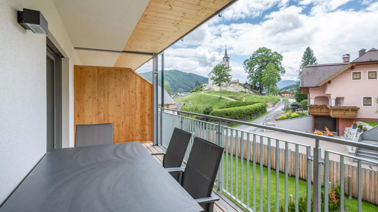Ski Nature Apartment Lungau Top 9-Balcon-terrasse