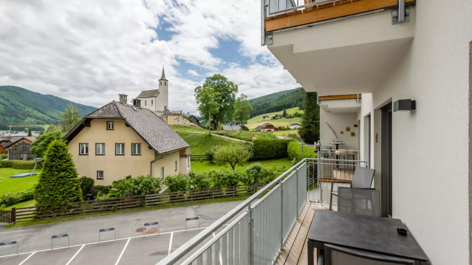 Ski Nature Apartment Lungau Top 6-Balcon-terrasse