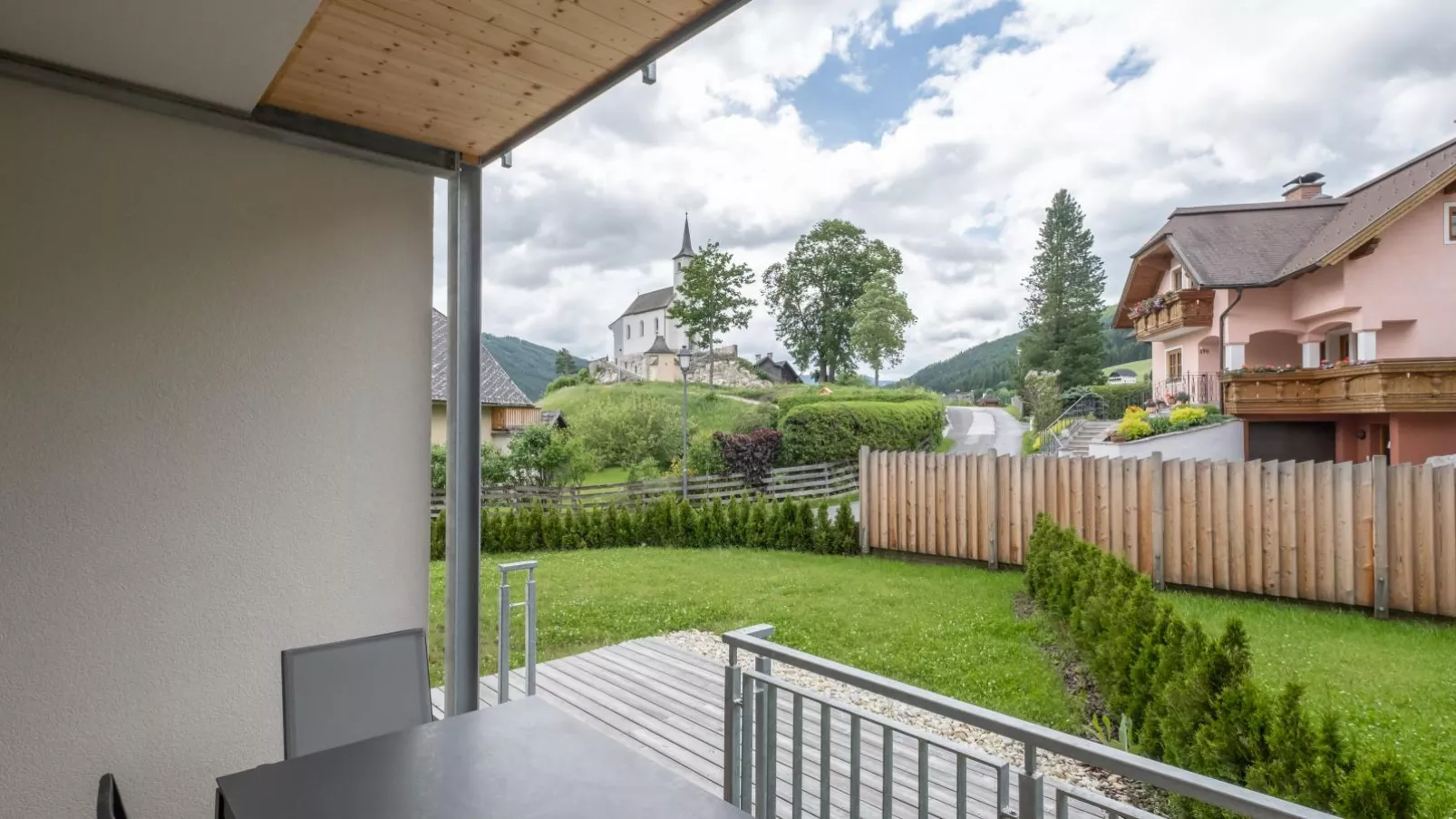 Ski Nature Apartment Lungau Top 2-Terrassenbalkon