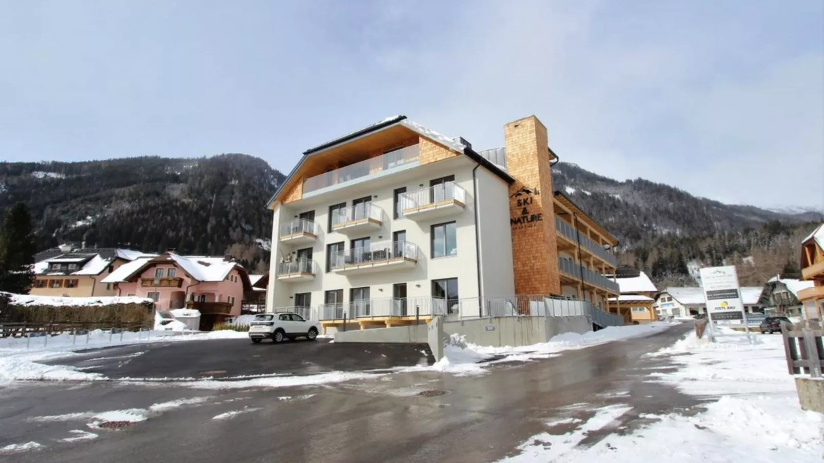 Ski Nature Apartment Lungau Top 13-Außenbereich Winter