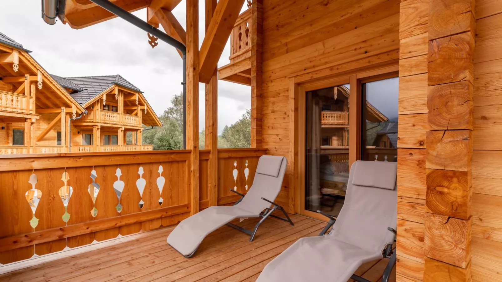 AlmApARTment Mauterndorf Pichl 8-1-Terrace balcony