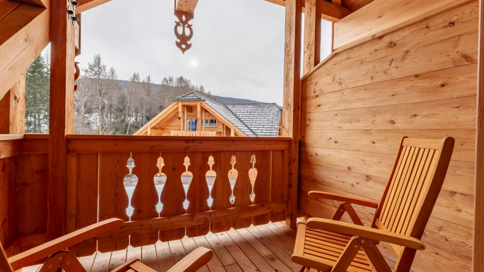 AlmApARTment Mauterndorf Pichl 7-5-Terrace balcony