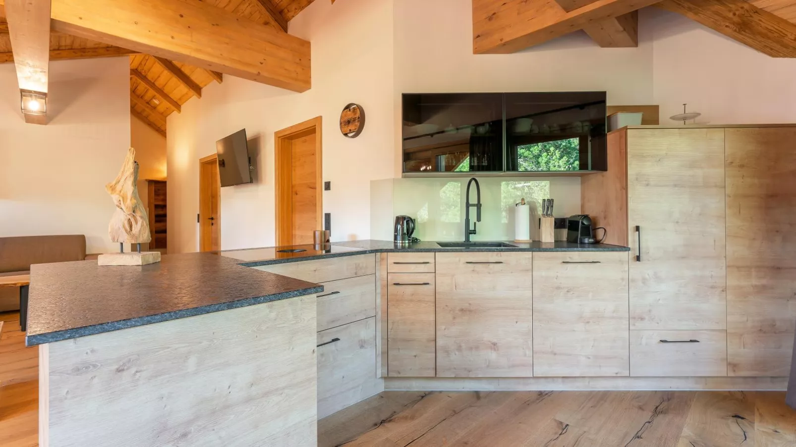 AlmApARTment Mauterndorf Pichl 9-5-Kitchen