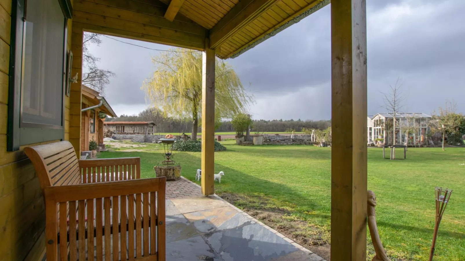 Onder de oude Eik-Gardens summer