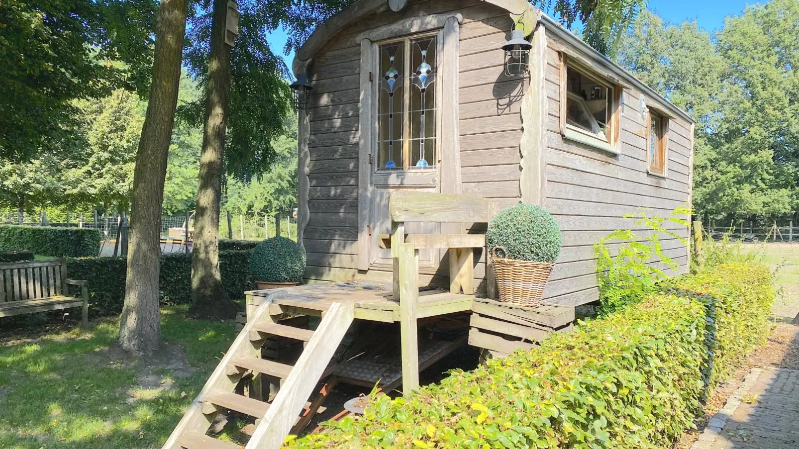 Pipowagen het Oventje-Exterior summer