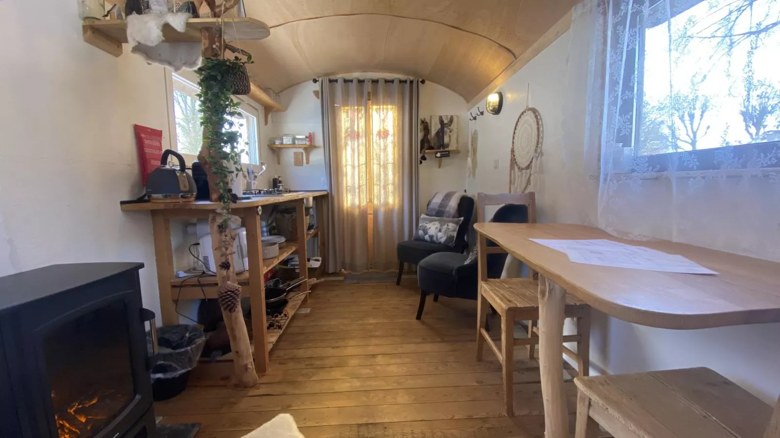 Pipowagen het Oventje-Living room