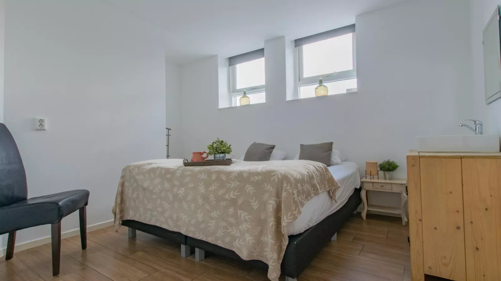 Weidezicht-Schlafzimmer