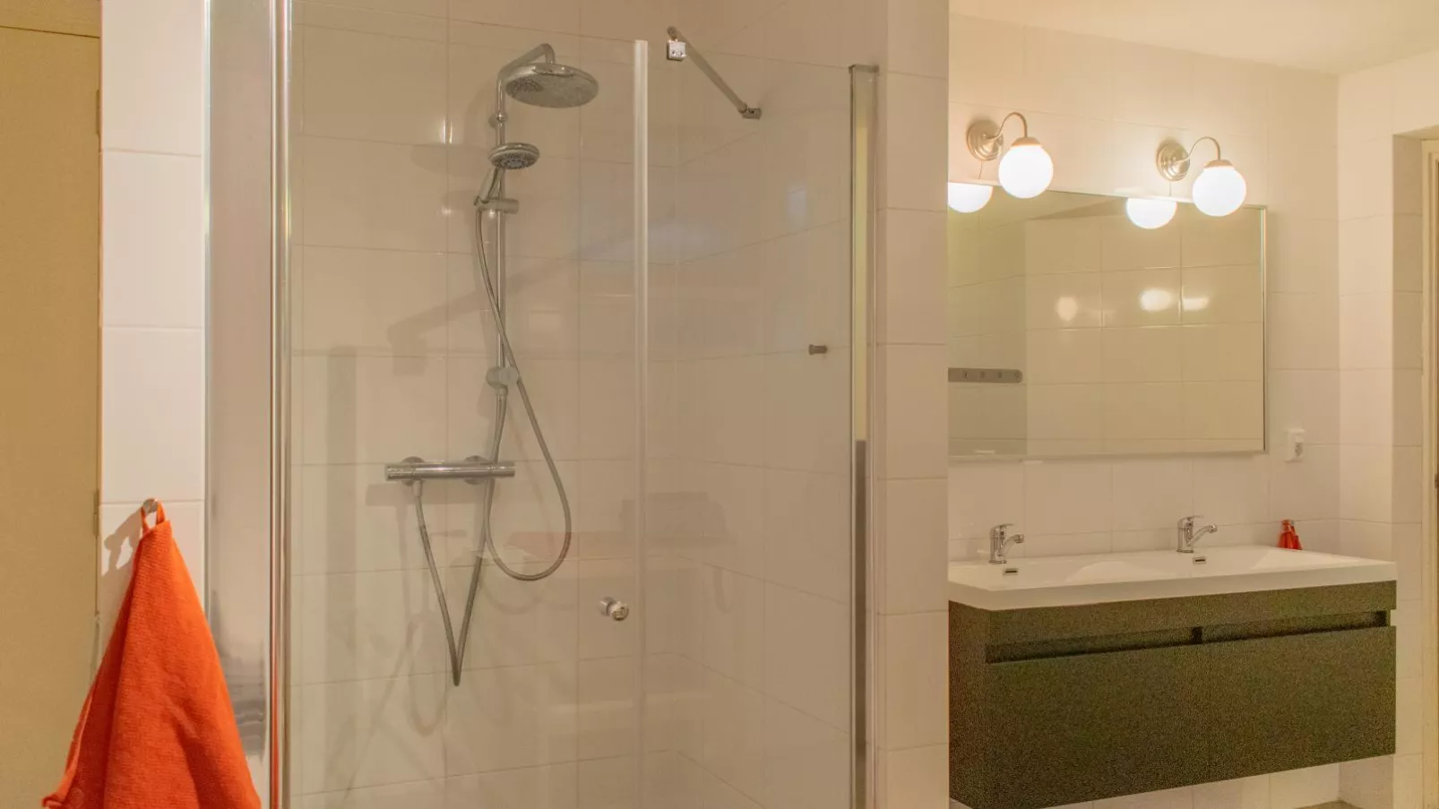 Weidezicht-Badezimmer