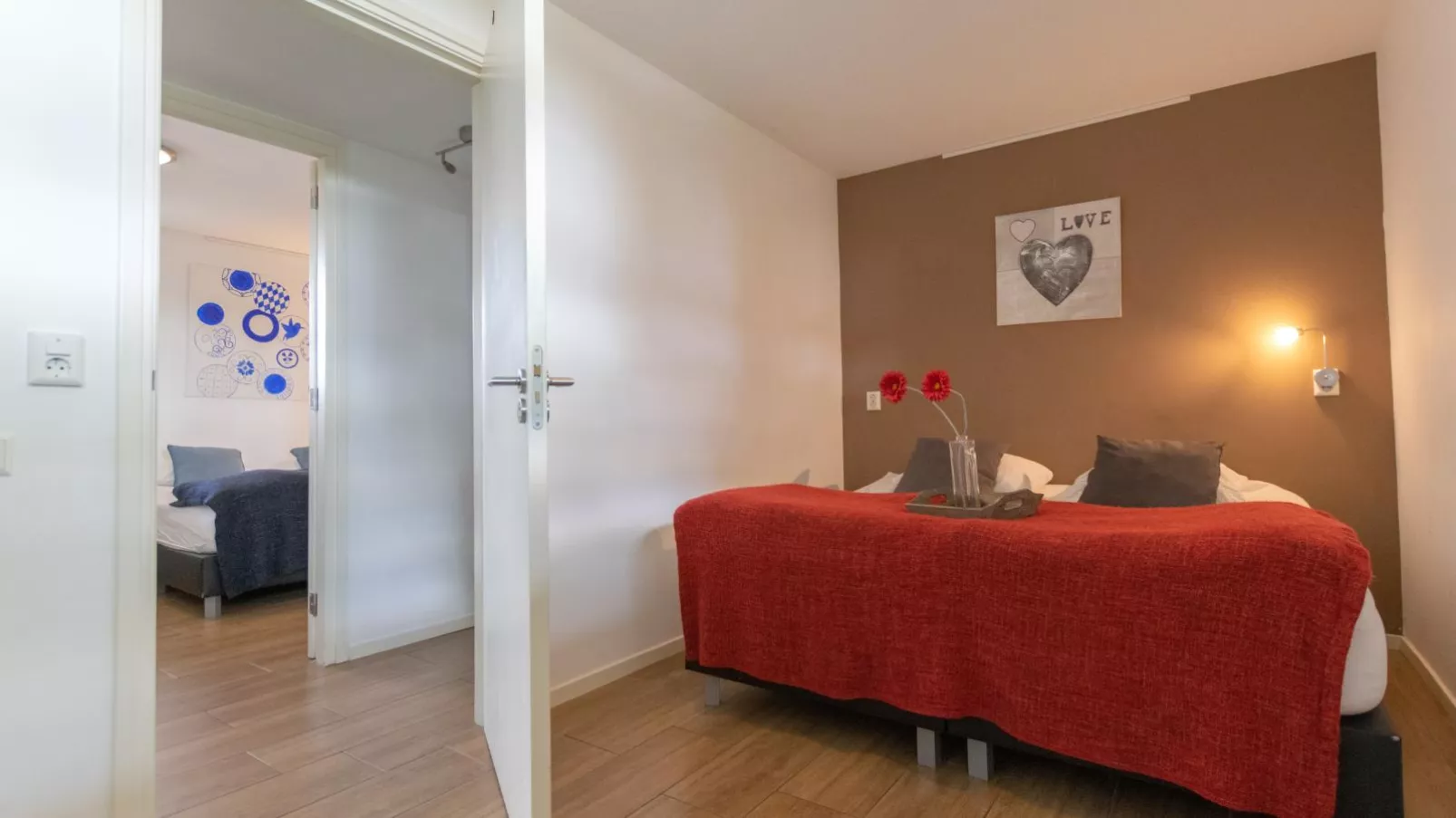 Weidezicht-Schlafzimmer
