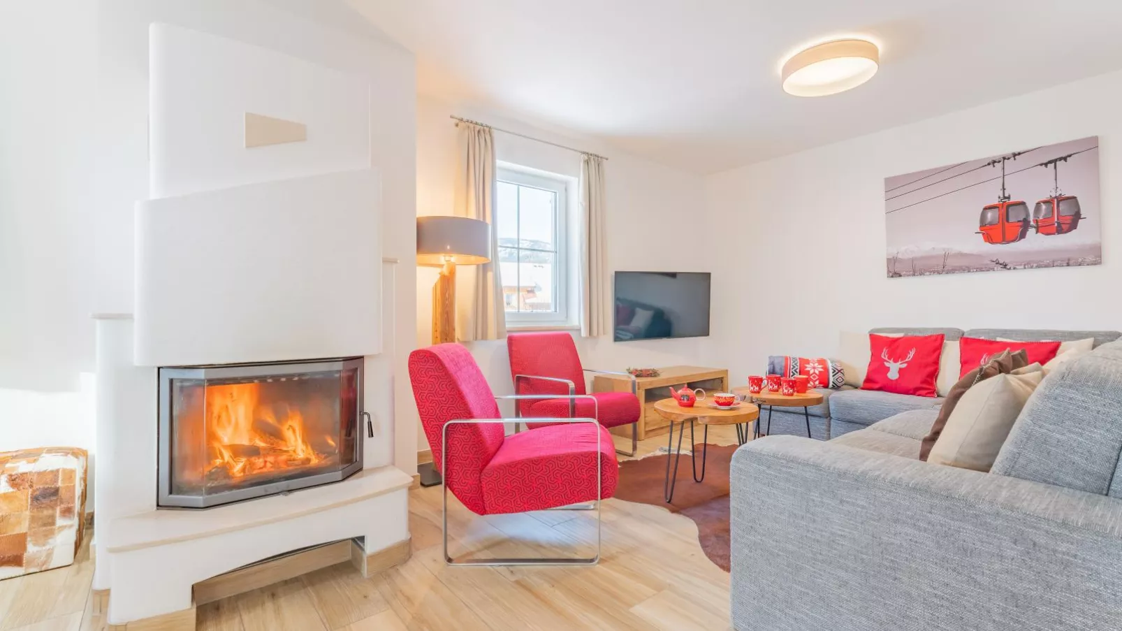Chalet Bergblick-Salon
