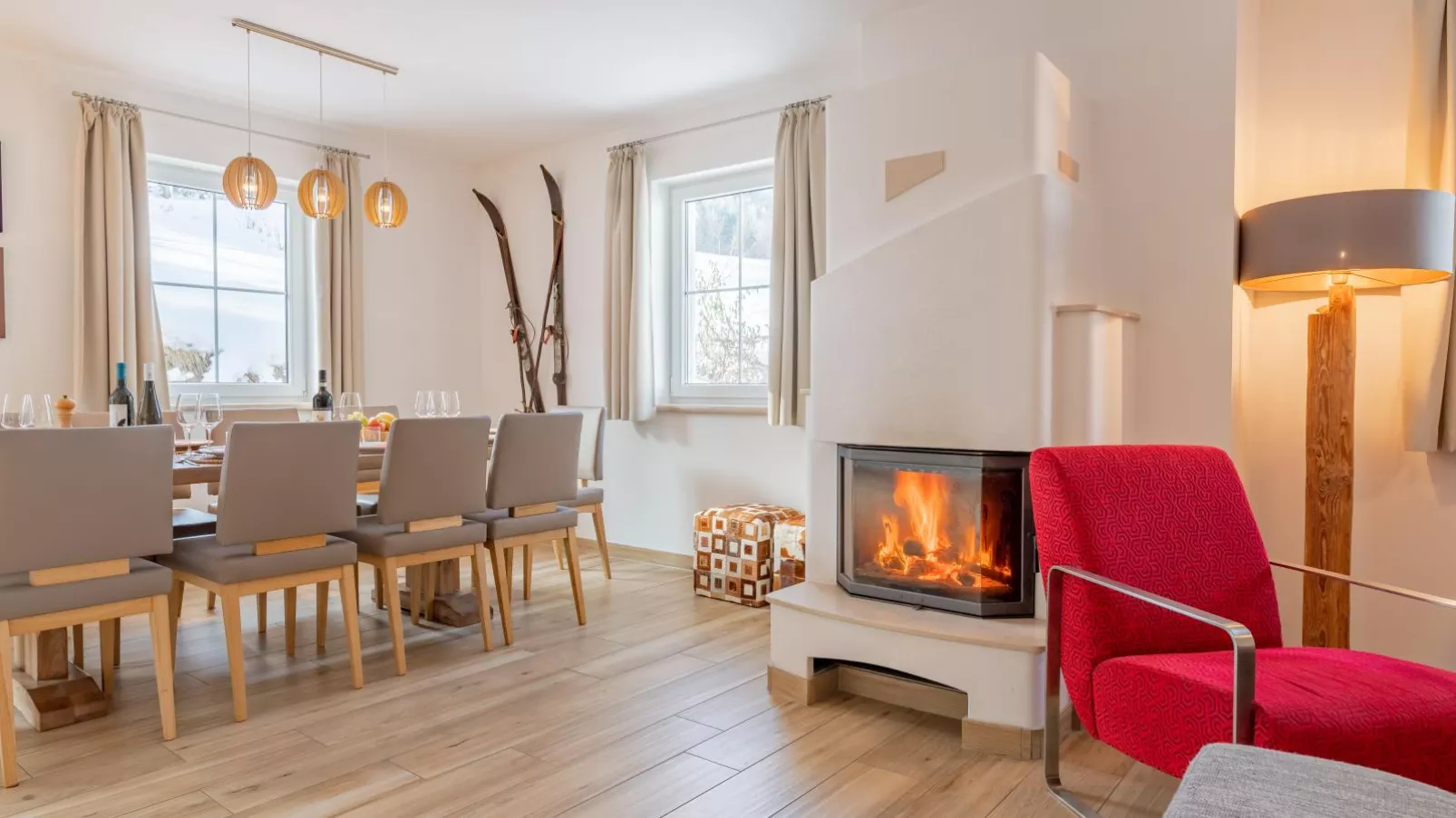 Chalet Bergblick-Salon
