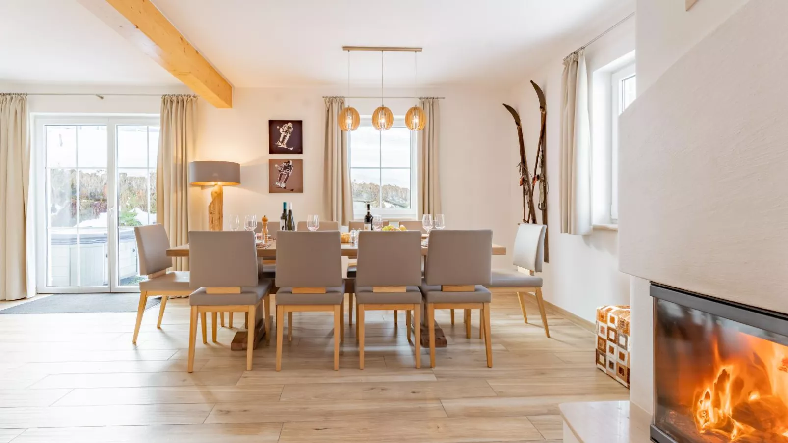 Chalet Bergblick-Salle à manger
