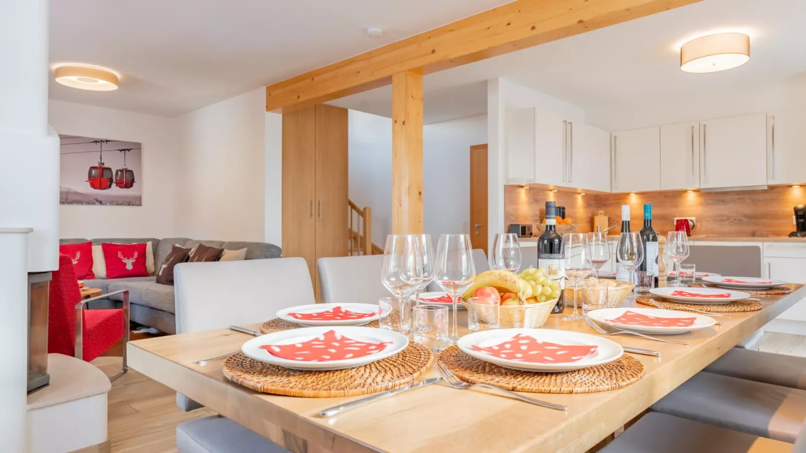 Chalet Bergblick-Salle à manger