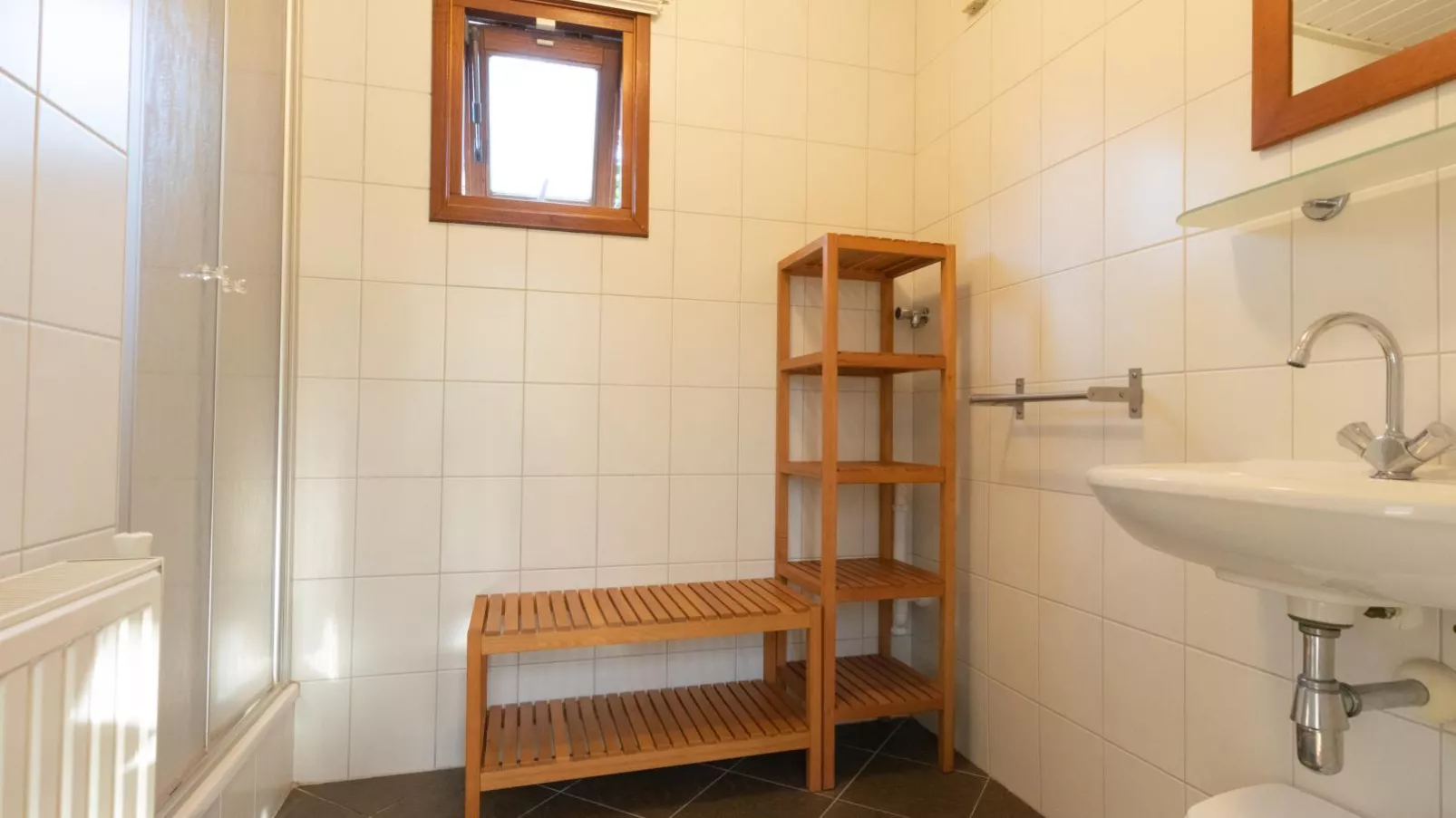 Witte Bungalow-Salle de bain
