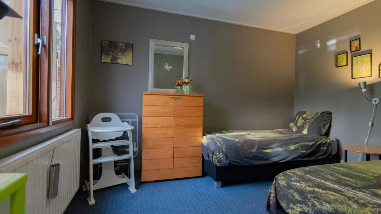 Witte Bungalow-Chambre