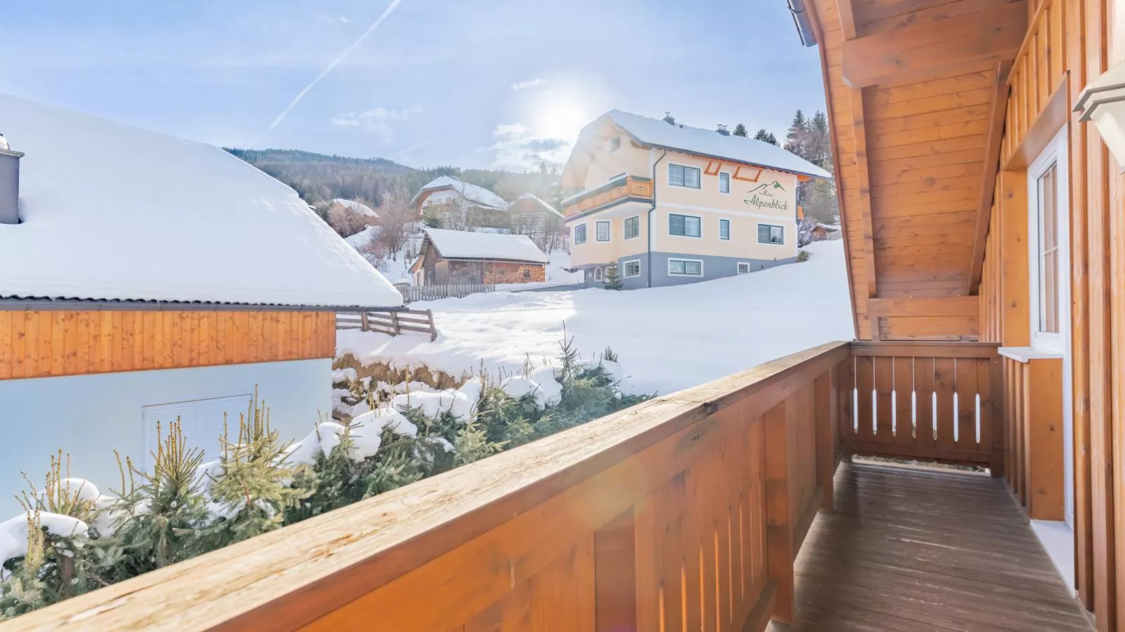 Chalet Bergblick-Balcon-terrasse