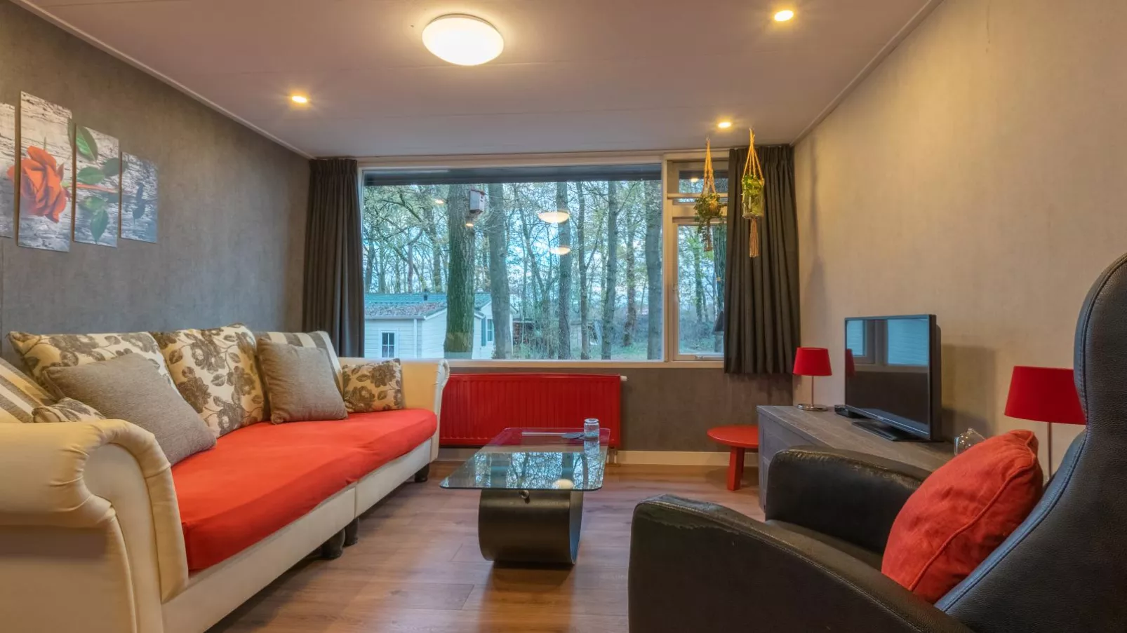 Berghuisje-Living room