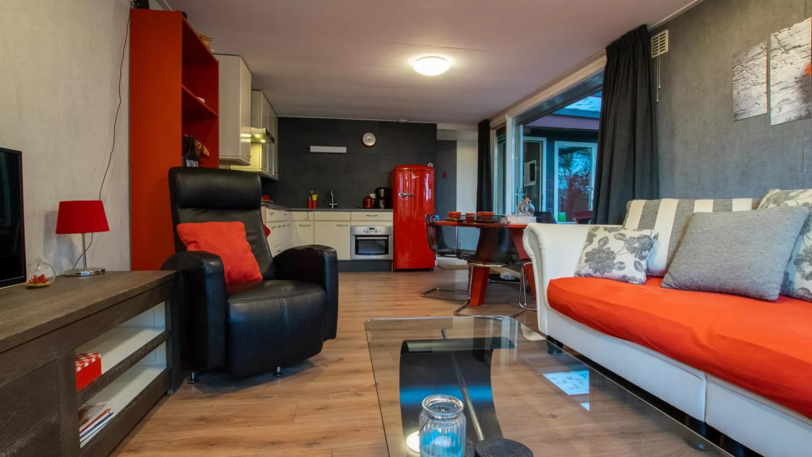 Berghuisje-Living room
