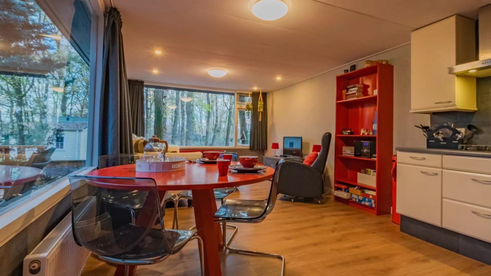 Berghuisje-Living room
