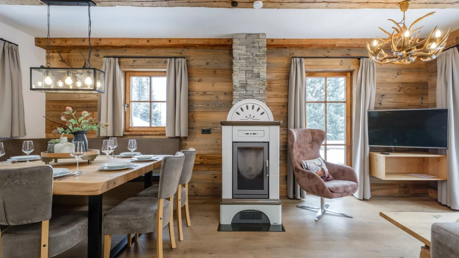 Chalet Paul-Living room