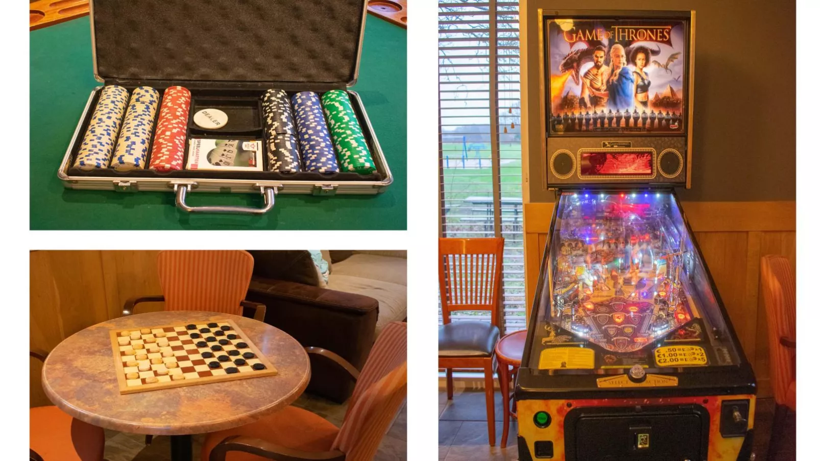 Lodge Slabroek-Recreation room