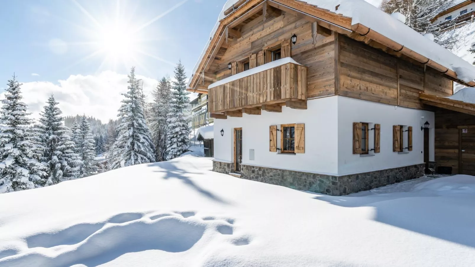 Chalet Petra-Exterior winter