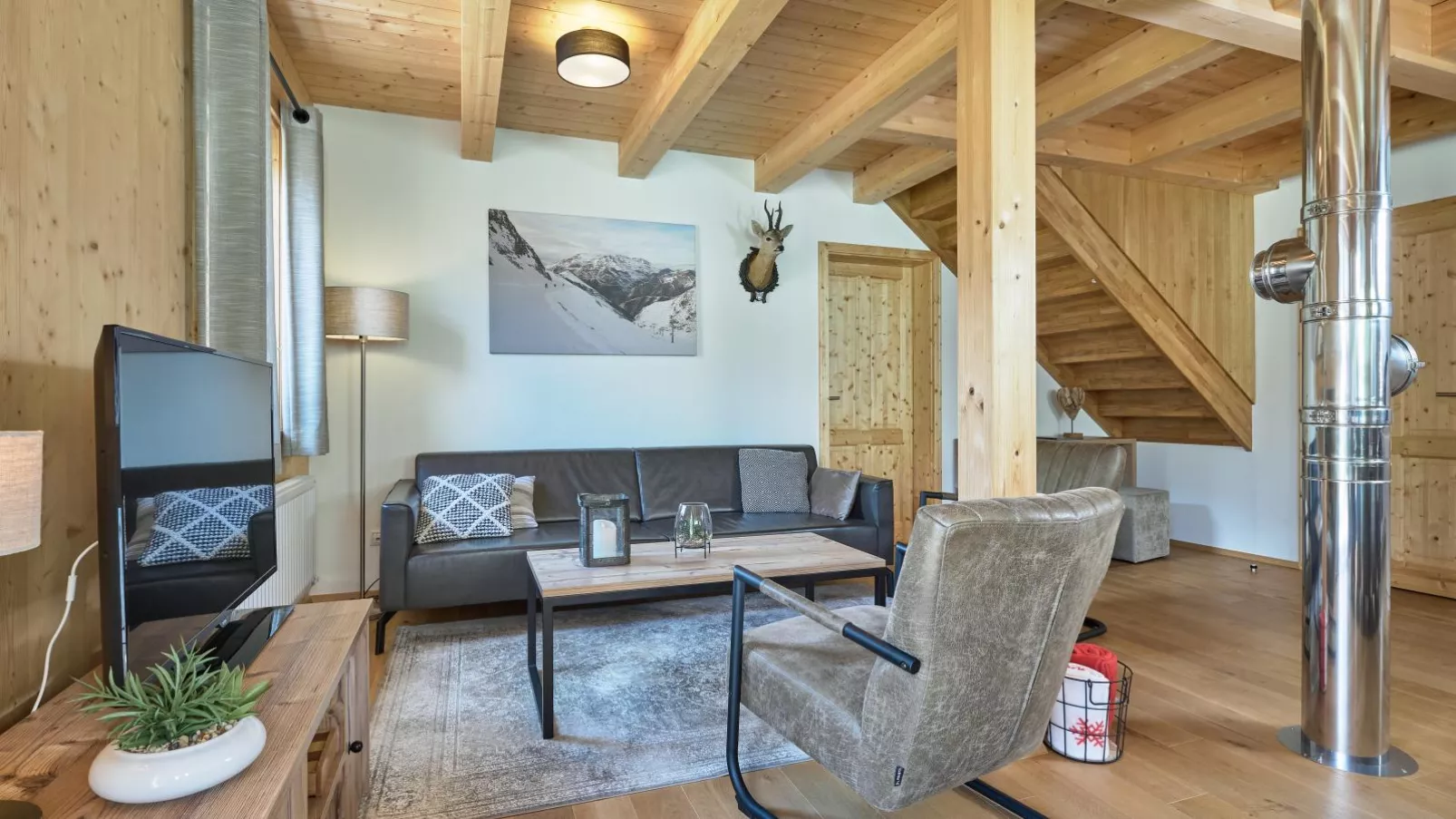 Murtal Chalet-Living room