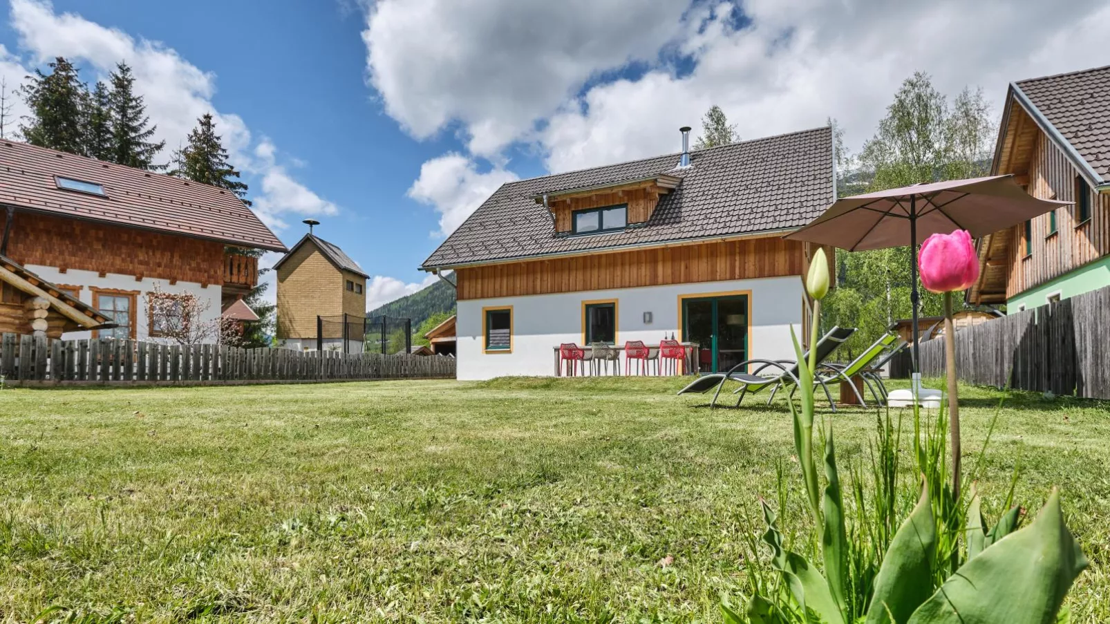 Murtal Chalet-Gardens summer