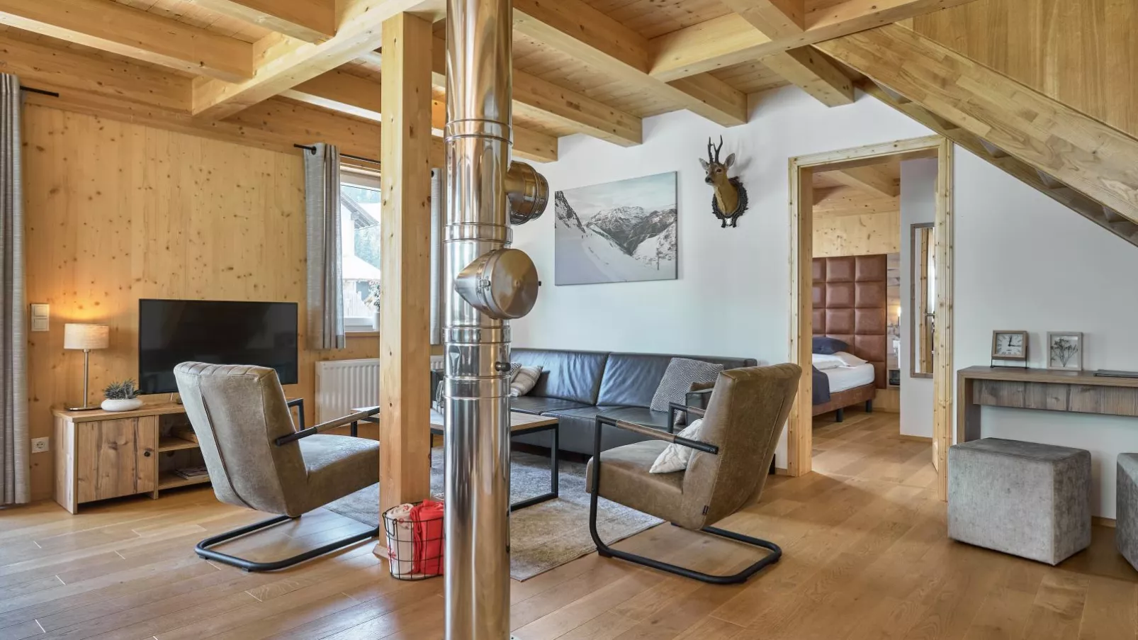 Chalet Murtal XL-Living room