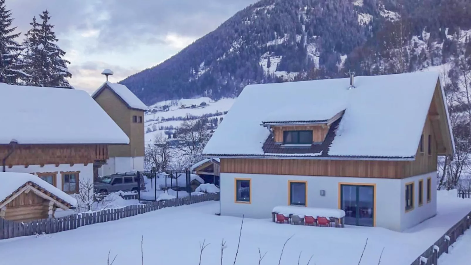 Chalet Murtal XL-Garden winter