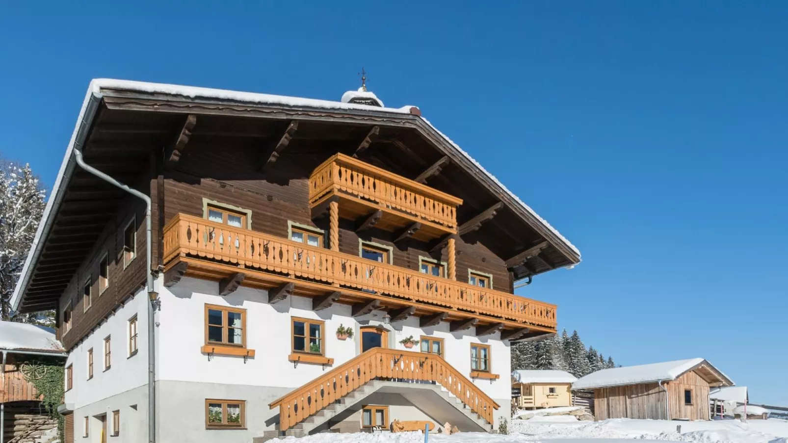 Haus Tanja-Außenbereich Winter
