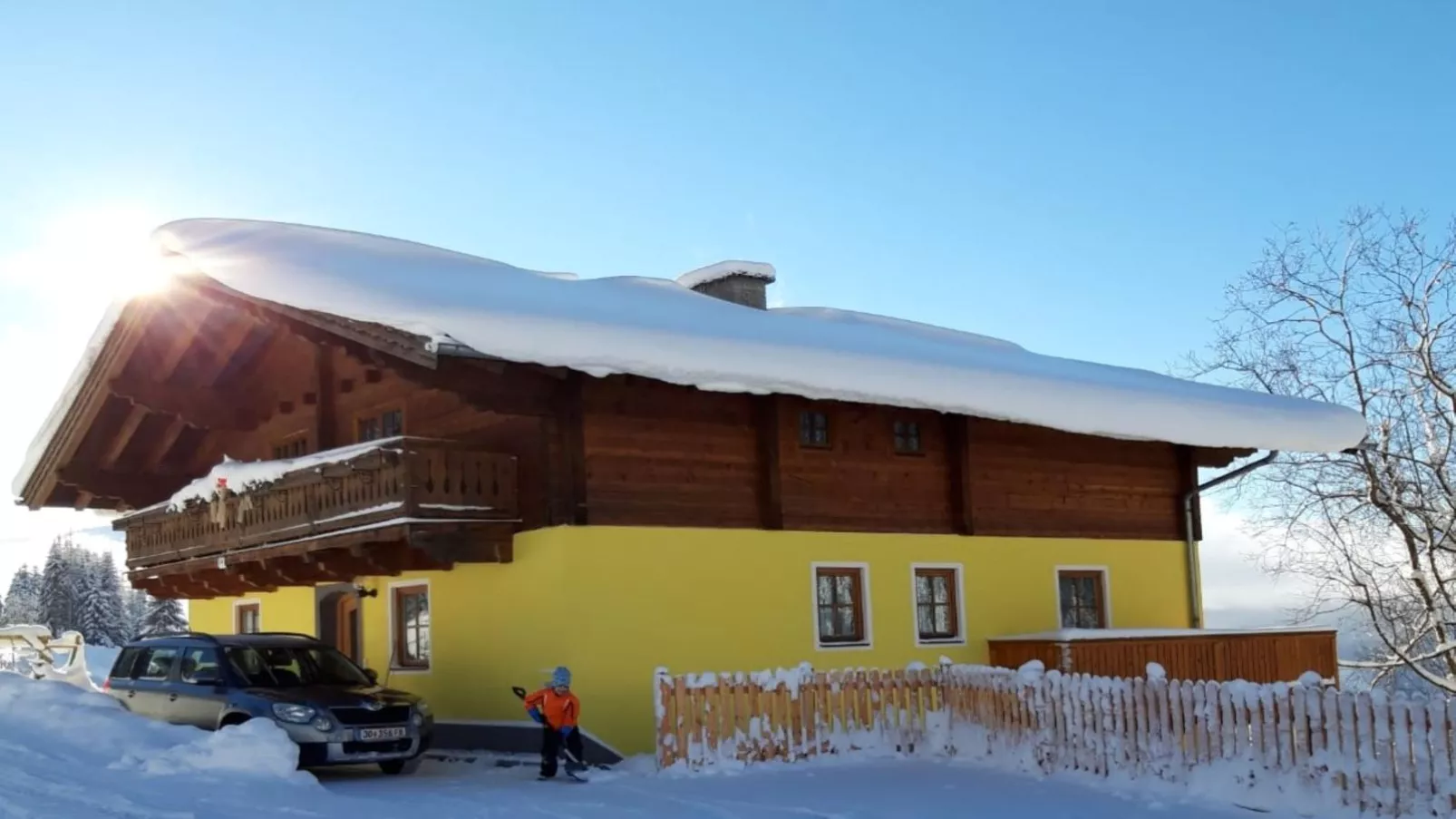 Haus Durchegg-Exterior winter
