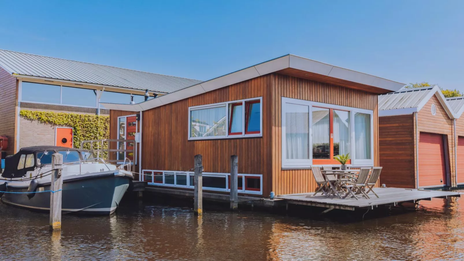 Woonark De Woude-Exterior summer