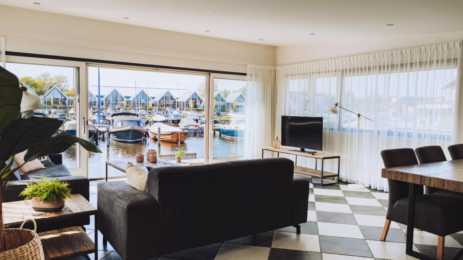 Woonark De Woude-Living room