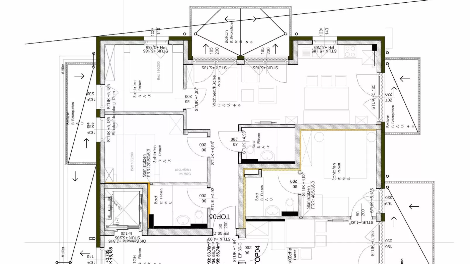 Falken Suites TOP 5-Floor plan
