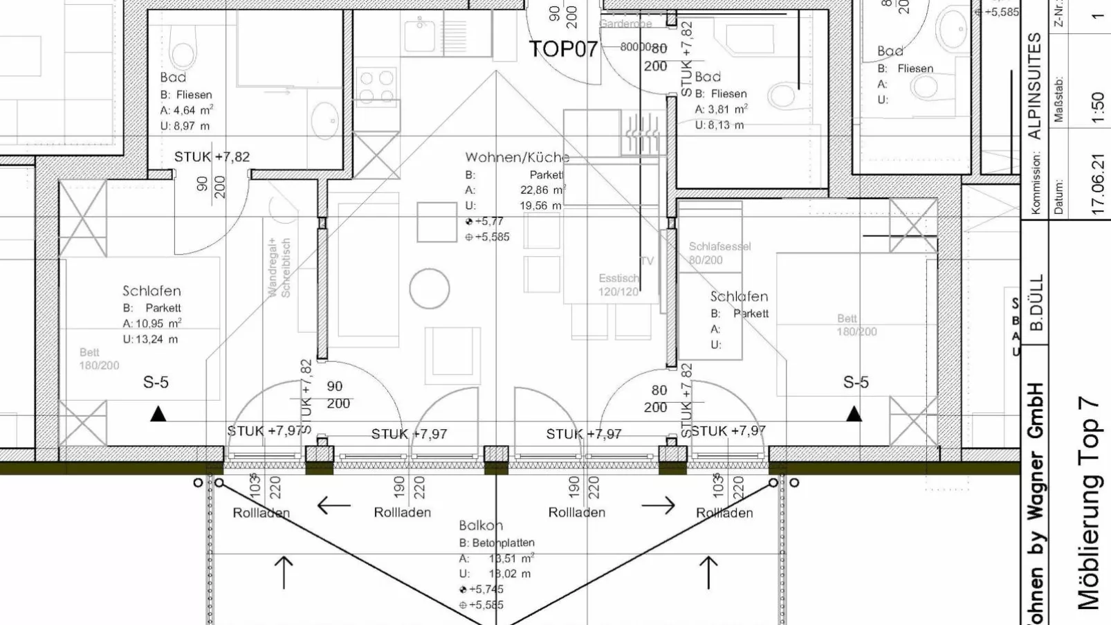 Falken Suites TOP 7-Floor plan
