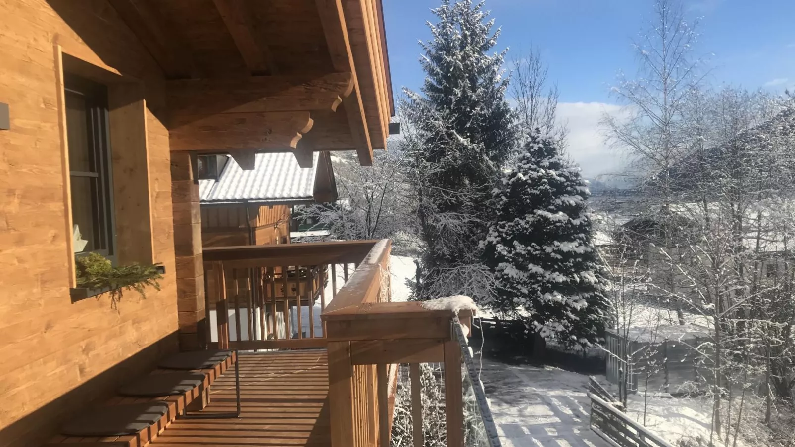 Tauernlodge Berglust-Terrace balcony
