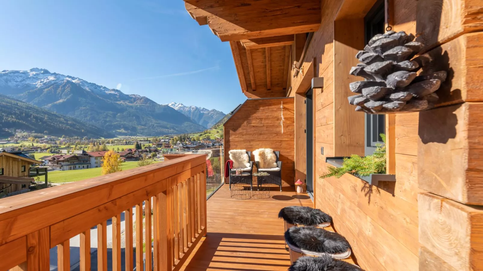 Tauernlodge Berglust-Terrace balcony
