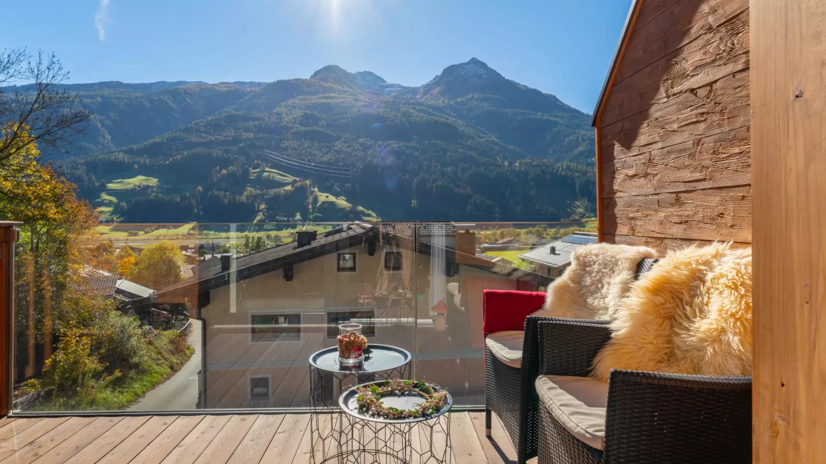 Tauernlodge Berglust-Terrace balcony