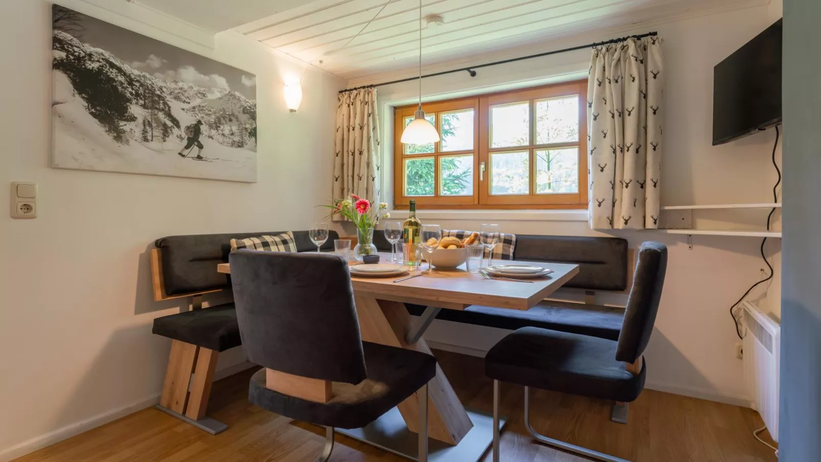 Hütte Taube-Dining room