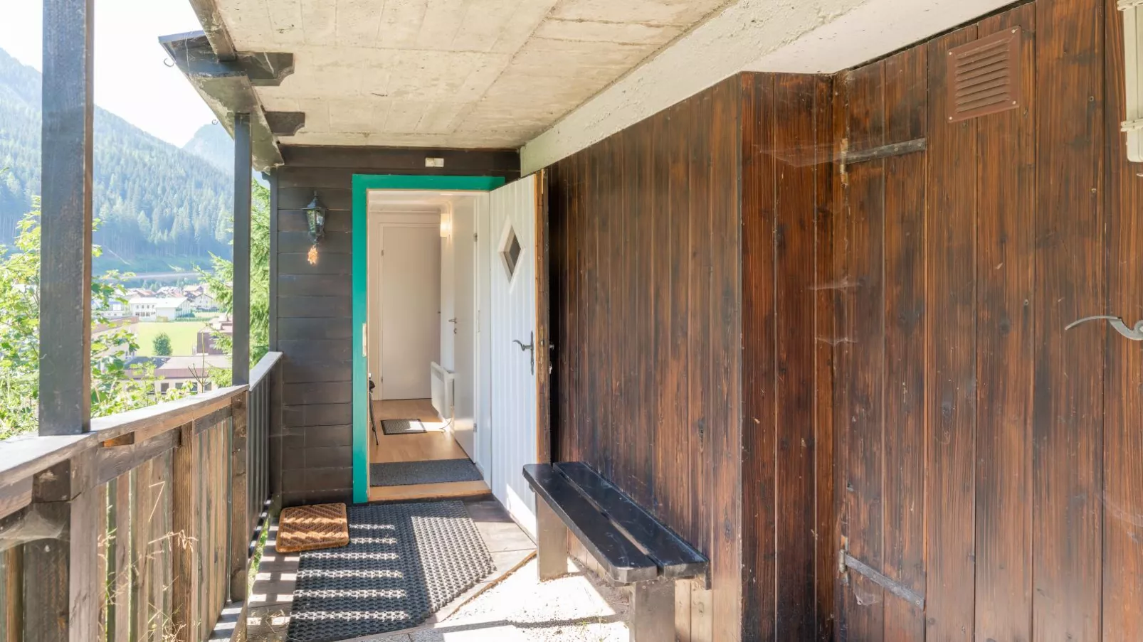 Hütte Taube-Terrace balcony