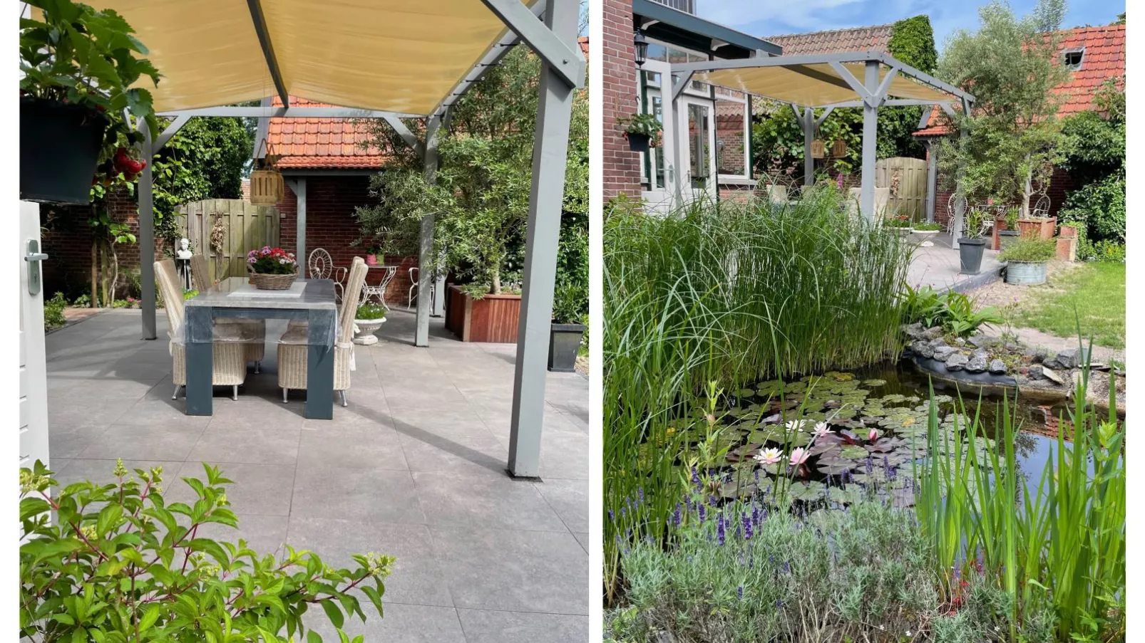 Villa Lucia-Gardens summer