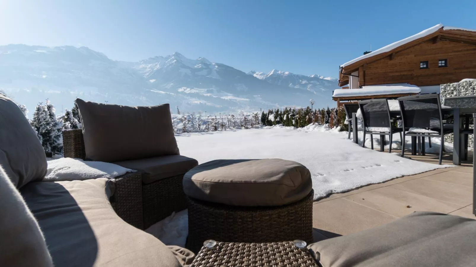 Sonnen Lodge Kaprun-Terrace balcony