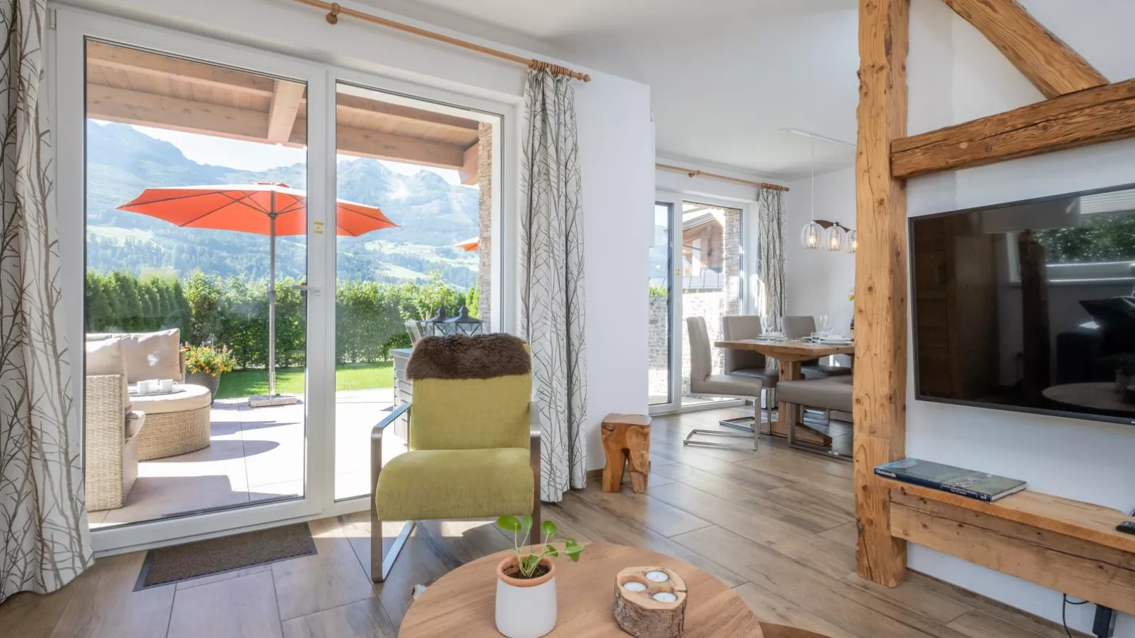 Sonnen Lodge Kaprun-Living room