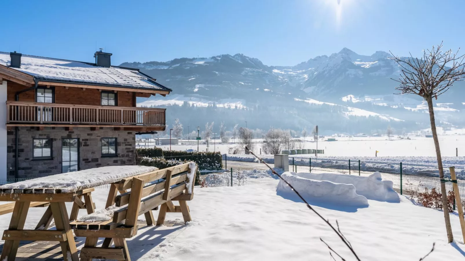 Tauern Lodge XL-Garden winter
