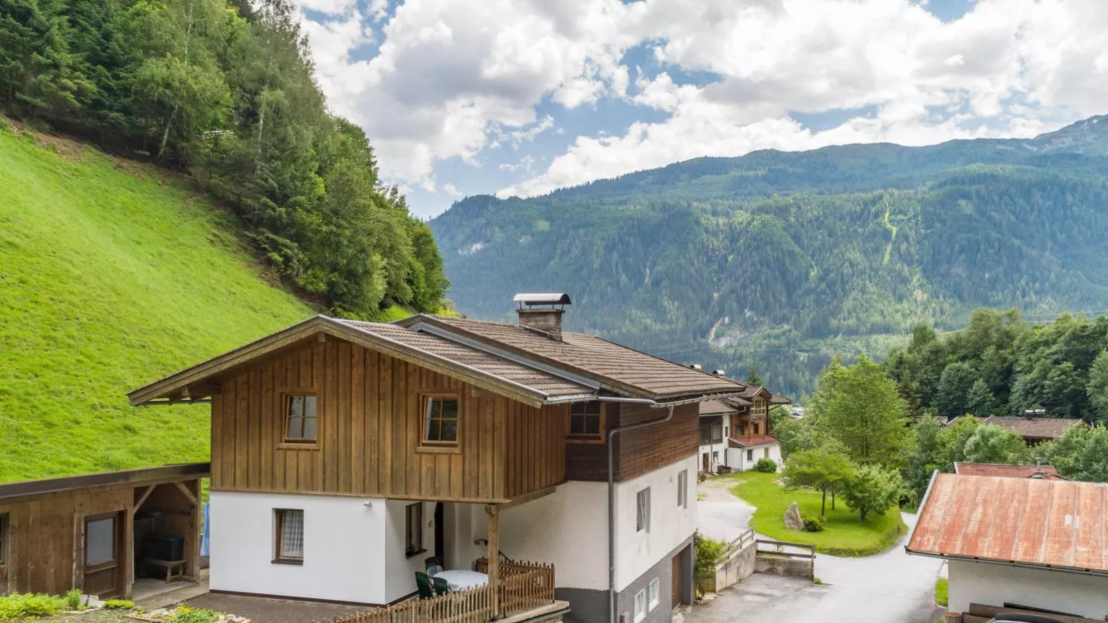 Apartment Leiter-Außenbereich Sommer